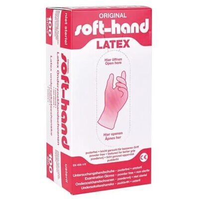 Einmalhandschuhe Latex Gr. S, Soft Hand