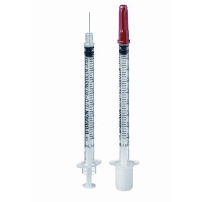 Omnican Insulin 40 I.U.,1 ml, mit Kanüle 0.3 x 12 mm, 100 Stk