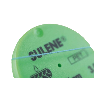 Sulene Polyester grün, USP 6, HRT-48 / 75cm / 24 Stück