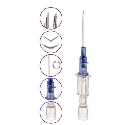 IntroVet-W PUR Venenverweilkanülen blau, 22 G, 50 Stück