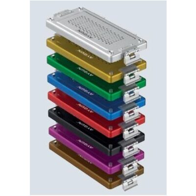 Sterilisationsbox Deckel grün, 315 x 140 mm