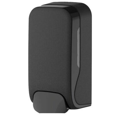Seifenspender, manuell, schwarz matt, 1 Stück (266x137x108mm)
