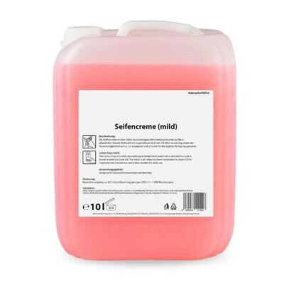 Seifencreme aus pflanzlichen Rohstoffen, 10 Liter Kanister
