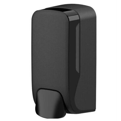 Seifenspender, manuell, schwarz matt, 1 Stück (219x110x87mm)