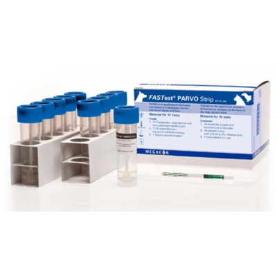 Megacor FASTest PARVO Strip, 10 Tests