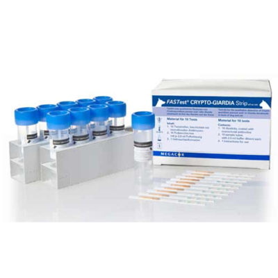 Megacor FASTest CRYPTO-Giardia Strip, 10 Teststreifen