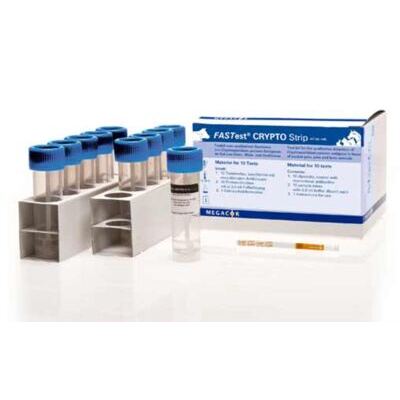 Megacor FASTest CRYPTO Strip,  10 Tests