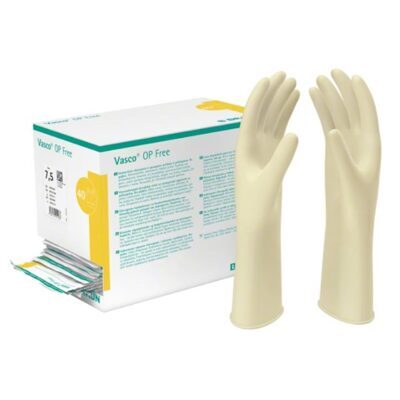 OP Handschuhe Vasco free,  Gr. 6, latex- und puderfrei, 40 Stück