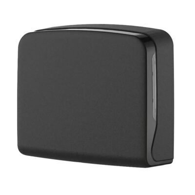 Handtuchpapierspender Mini, schwarz matt, 1 Stück (282x249x100mm)