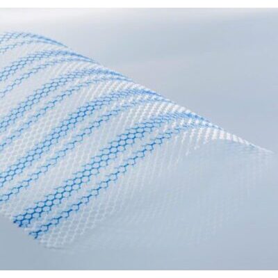 Optilene Mesh Elastic blau B.Braun, 10 x 15cm, 1 Stück