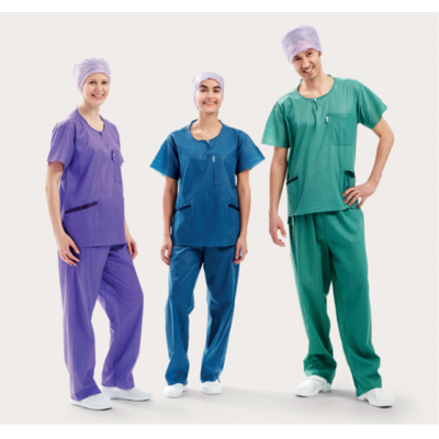 OP-Hose Barrier Scrub Suit blau, Grösse S, 48 Stück