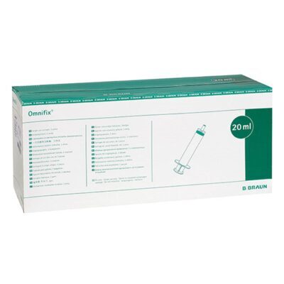 Spritze Omnifix 20 ml B.Braun / 100 Stück, Luer-Ansatz