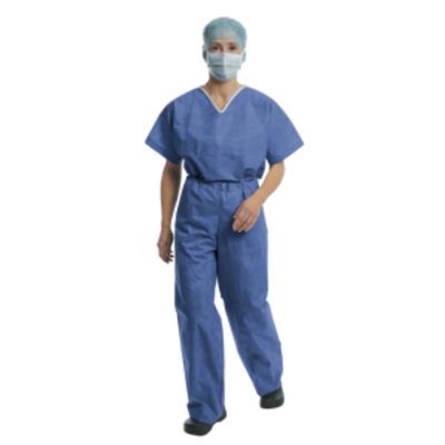 Foliodress Suit, blau, Kasack und Hose, Grösse S, 50 Stück