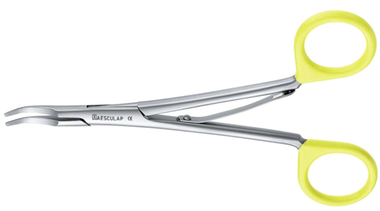 Ligatureclip Anlegeuange Clip, Grösse S, gewinkelt 25°, 150mm