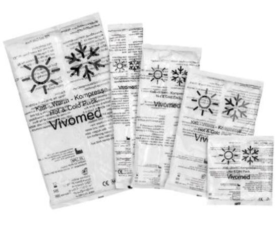 Kühlbeutel ColdHot Pack, 21x38 cm, transparent, 1 Stück