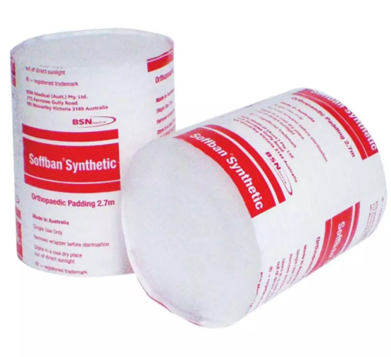 Soffban Synthetic Polsterwatte, 5 cm x 2.7 m, 12 Rollen