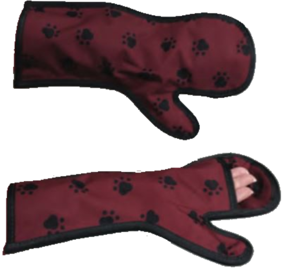 Röntgenhandschuh Paar, unten offen, Pb 0.5 mm