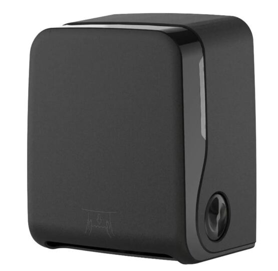 Handtuchrollenspender Manuell, schwarz matt, 1 Stück (290x363x220mm)