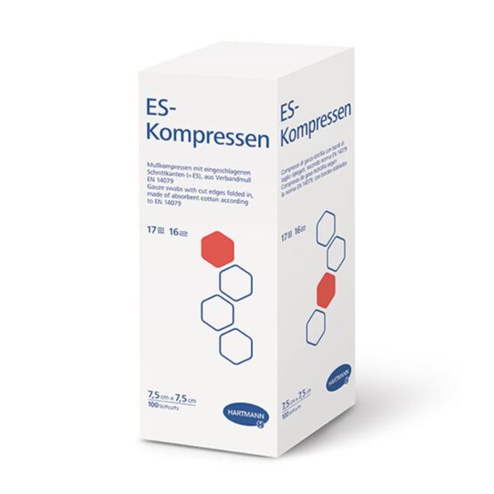 Gazekompressen IVF Hartmann, 12-fach, 5 x 5 cm, 100 Stück