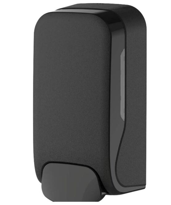 Seifenspender, manuell, schwarz matt, 1 Stück (266x137x108mm)