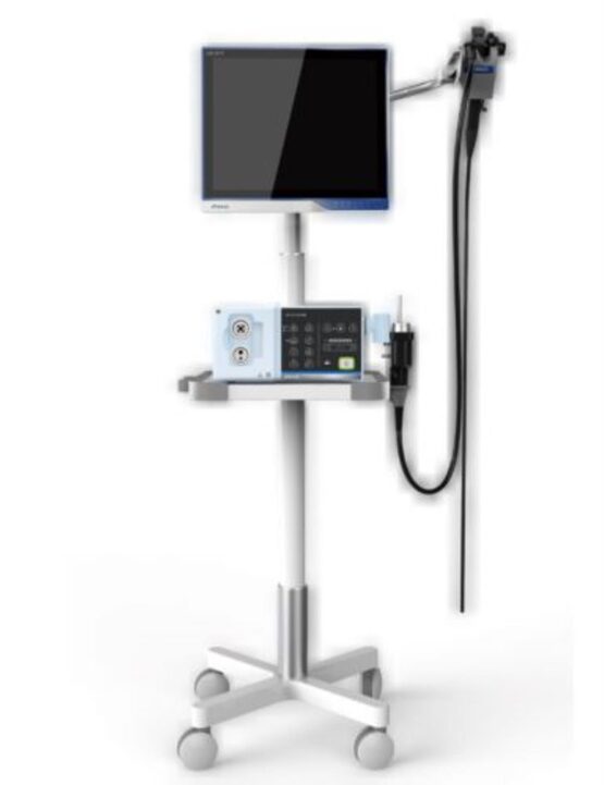 AOHUA Endoskop Trolley, inkl. 24 Zoll HD Monitor