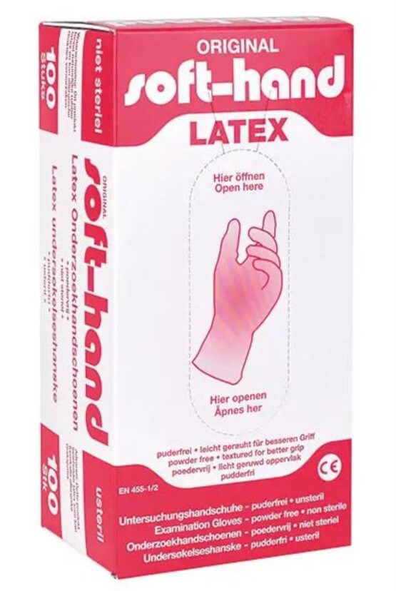 Einmalhandschuhe Latex Gr. S, Soft Hand